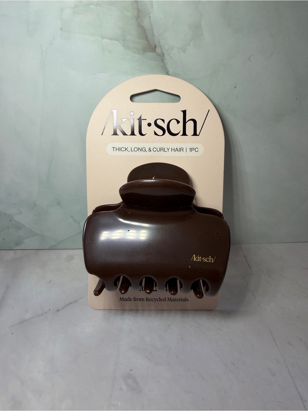 Kitsch Brown Jumbo Hair Claw Clip